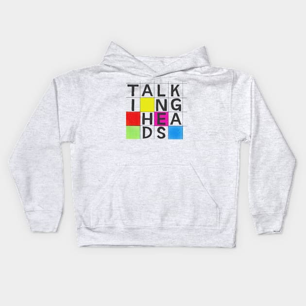 Talking Heads // Retro Original Fan Art Design Kids Hoodie by DankFutura